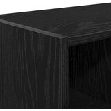  Stalak za cipele koji se može složiti crni hrast 89,5x30x40 cm | shoptok.hr
