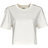 Guess Majice s kratkimi rokavi BRITNEY CROP TEE Bela | Shoptok.si