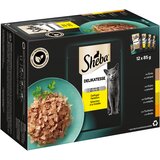 Sheba Varčno pakiranje različice v vrečkah za ohranjanje svežine 144 x 85 g - Delikatesse v želeju Različice perutnine Cene