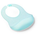 BabyOno Silikonski slinček ultrathin 6 m+, moder | Shoptok.si