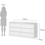 Tvilum Bela komoda 154x76x50 cm Naia – | Shoptok.si