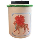 Woody Fashion jungle scar pouffe - nobleman multicolor pouffe Cene