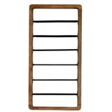 Light & Living rjavo stensko držalo za vino za 6 steklenic sorrento – | Shoptok.si