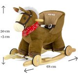  Konjić za ljuljanje Polly tamno smeđi 2 u 1 | shoptok.hr