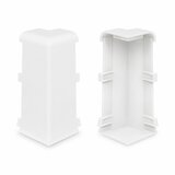  PVC spoljašnji ugao za podnu lajsnu - bela 890 Elegant Cene