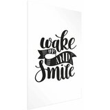  Plakat - Wake Up and Smile 60x90 Bez okvira s margom | shoptok.hr