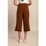 Fenzy Kapri Hlače Većih Veličina, Smeđe | shoptok.hr