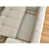 Bobochic Paris Bež sklopiva/s prostorom za odlaganje kutna garnitura (s lijevim kutom/u obliku slova L) Fuji – | shoptok.hr