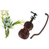  Lutka za igru Emily sa violinom i cvijećem - 30 cm | shoptok.hr