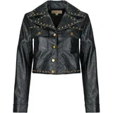 Usnjene jakne & Sintetične jakne STUDDED FX LEATHER JKT Črna