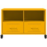 TV ormarić boja senfa 68x39x43,5 cm čelični | shoptok.hr