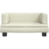 Krevet za pse krem 60x40x30 cm od umjetne kože | Eponuda.com