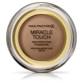 Max Factor Miracle Touch Skin Perfecting SPF30 puder visokog prekrivanja 11.5 g Nijansa 098 toasted almond