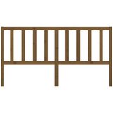  Posteljno vzglavje medeno rjavo 206x4x100 cm trdna borovina, (20684254) | Shoptok.si