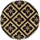 vidaXL Podmetači 4 kom crni 38 cm okrugli od jute | shoptok.hr