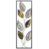 Wallity Zidna dekoracija Metalni umjetnički list, 90x32x5 cm, Šareni | Eponuda.ba