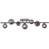 7014-705W - led plafonski luster villa 7xG9/3W/230V crna