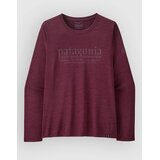Patagonia Cap Cool Daily - Hut Tripper Majica z dolgimi rokavi berry fig / lt bry fig xdye Cene