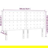  Posteljno vzglavje 4 kosa temno moder 90x5x78/88 cm žamet | Shoptok.si