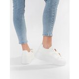 Shelvt White sneakers with gold accessories | shoptok.hr