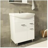 TMP kopalniška omarica z umivalnikom Idea OMUMID75T, 75×84×50 cm | Shoptok.si