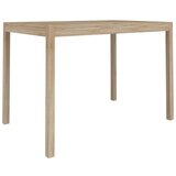 Maison Chic Jedilna miza - Kuhinjska miza - Jedilni stol 110x70x75 cm trden akacijev les, (21715122) | Shoptok.si