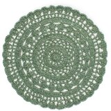 Rex London Pogrinjek iz mešanice bombaža ø 35 cm Crochet – Cene