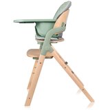 Lionelo stolček za hranjenje Megan, Green Wood Cene