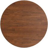  Okrugla stolna ploča tamnosmeđa Ø 80x1,5cm tretirana hrastovina | shoptok.hr