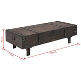  Stolić za kavu od masivnog drva vintage stil 120x55x35 cm | shoptok.hr