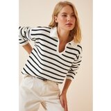  Women's Polo Neck Knitwear Sweater Cene