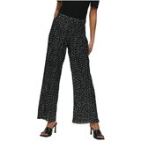 Only Elema Pleated Trousers - Black Mini Flower Crna Cijene
