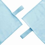 vidaXL Set sportskih ručnika 3 pcs Plava Polyester i Polyamid | shoptok.hr
