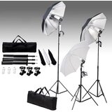 vidaXL fotografski studijski komplet s svetilkami in ozadjem Cene