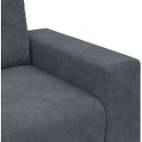  Set sofe 3 pcs Tamno siva 221 x 80 x 80 cm Baršun | shoptok.hr