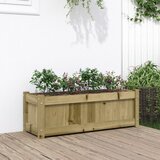 Maison Chic Vrtno cvetlično korito - Cvetlični Lonec 90x31x31 cm impregnirana borovina, (21790505) | Shoptok.si