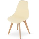  KITO stolica - krem ​​/ prirodne noge x 3 | shoptok.hr