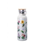 Sass & Belle Svijetlo siva boca za vodu za put od nehrđajućeg čelika 425 ml Vintage Flowers – | shoptok.hr
