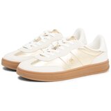 Tommy Hilfiger Niske tenisice 'Jackie' zlatna / prljavo bijela | shoptok.hr