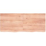 Stolna ploča svjetlosmeđa 120x50x(2-6) cm tretirana hrastovina | Eponuda.com