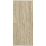 Ormarić za cipele boja hrasta 80x39x178 cm konstruirano drvo | shoptok.hr