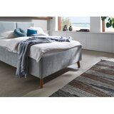 Meise Möbel Svijetlo plavi tapecirani bračni krevet s podnicom 140x200 cm Piano – | shoptok.hr