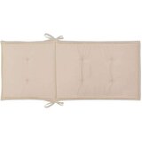  Jastuci za vrtne stolice 2 kom krem 120 x 50 x 3 cm od tkanine | shoptok.hr