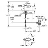 Grohe armatura enoročna za bide BauEdge 23331000 | Shoptok.si