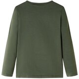  Dječja majica dugih rukava kaki 140 | shoptok.hr