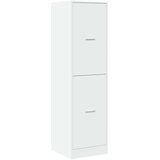 vidaXL Lekarniška omara bela 40x41x144,5 cm inženirski les | Shoptok.si