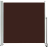 vidaXL Zložljiva stranska tenda za teraso 160x300 cm rjava, (20610567) | Shoptok.si