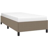  Okvir za krevet bez madraca smeđesivi 90x200cm od tkanine | shoptok.hr