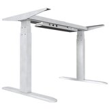 Uvi dvižno električno podnožje desk, belo | Shoptok.si