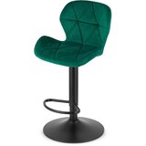 West barska stolica - baršunasto zelena/crna baza | shoptok.hr